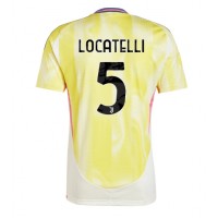 Dres Juventus Manuel Locatelli #5 Preč 2024-25 Krátky Rukáv